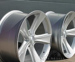 BMW Style 128 staggered alloys 5x120 - Image 6/9