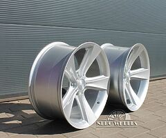 BMW Style 128 staggered alloys 5x120 - Image 8/9