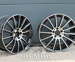Mercedes-Benz AMG style multispoke alloys - 5x112 - Image 3/7