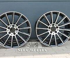 Mercedes-Benz AMG style multispoke alloys - 5x112 - Image 5/7