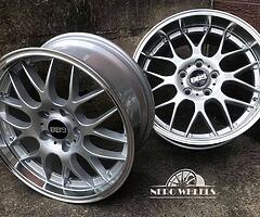 Staggered BBS style alloys