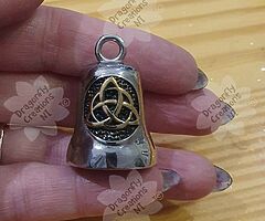 Biker gifts, Guardian bells, gremlin bells, motorcycle gifts. - Image 8/10