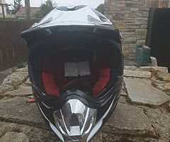 Childs motorcross helmet