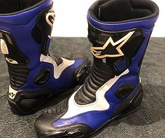 ALPINESTAR SM-X5 BOOTS SIZE 8