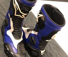 ALPINESTAR SM-X5 BOOTS SIZE 8