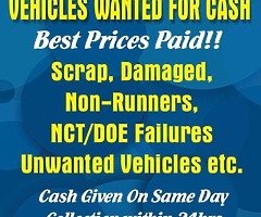 We buy cars any condition