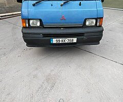 1999 MITSUBISHI L300 TWIN SIDE LOADING DOORS FOR EXPORT.