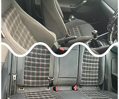 Gti 3door front and rear seats