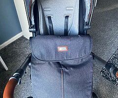 Silver cross wave tandem travel system - Image 3/10