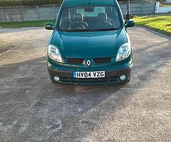 2004 RENAULT KANGOO BUS UK REGISTRATION