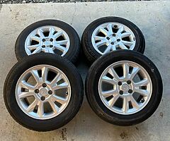 Hyundai i20 alloys