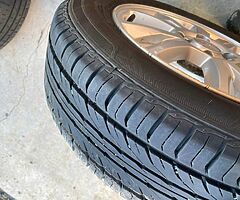 Hyundai i20 alloys