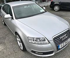 010 Audi A6 2.0 TDI SE 140BHP, Black Leather, Tax €280, Taxed 08/19, NCT 06/20 €9450