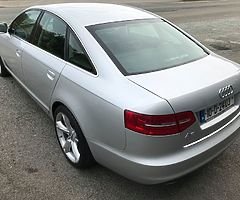 010 Audi A6 2.0 TDI SE 140BHP, Black Leather, Tax €280, Taxed 08/19, NCT 06/20 €9450 - Image 4/8