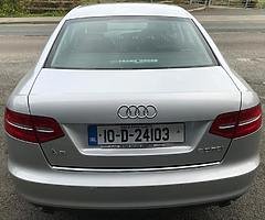 010 Audi A6 2.0 TDI SE 140BHP, Black Leather, Tax €280, Taxed 08/19, NCT 06/20 €9450 - Image 5/8