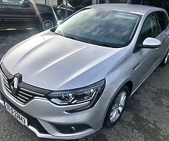 171 Renault Megane 1.5 DCI 110 DYNAMIQUE NAV, Grey with 1/2 Leather Sports Seats, 27k Mls. €17,495