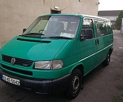 Volkswagon Caravelle 2.5 TDI 7 s
Seater Bus (Ideal Camper Conversion)