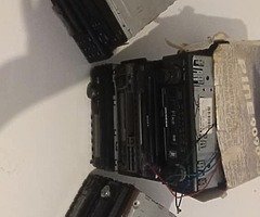 Car radio collection.