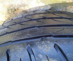 Genuine Mercedes Alloys with tires 225/55 17"