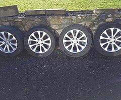 Genuine Mercedes Alloys with tires 225/55 17" - Image 5/5