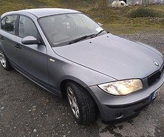 Sell or swap Bmw 118d manual.2 L.diesel .New NCT,New road Tax.New oil service . Etc..