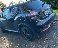 2015 Nissan Juke red ext edition 1.5ltr diesel