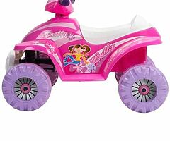Pink Racing Quad 6V Ride On