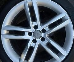 Audi A6 S-Line alloys 19”