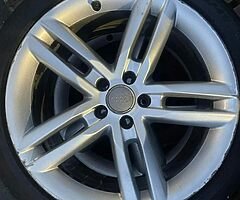 Audi A6 S-Line alloys 19”