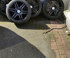 Alloys for sale 235/40/18