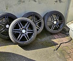 Alloys for sale 235/40/18 - Image 4/4