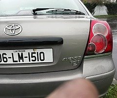 Avensis d4d for braking new tyres