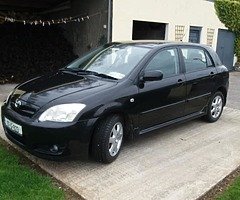 07 Toyota Corolla hatchback car for sale