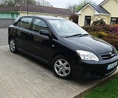 07 Toyota Corolla hatchback car for sale