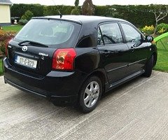 07 Toyota Corolla hatchback car for sale - Image 4/4