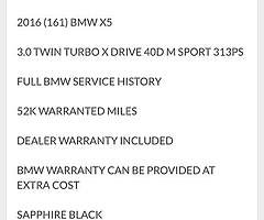 2016 BMW X5 40D Finance this Jeep from €203 P/W - Image 9/10