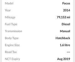 2014 Ford Focus Finance this car from €58 P/W - Image 10/10