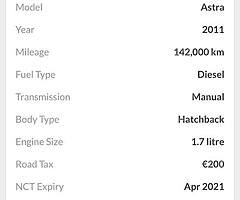 2011 Opel astra Finance this car from €30 P/W - Image 10/10