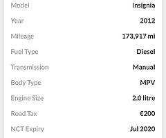 2012 Opel Insignia Finance this car from €30 P/W - Image 10/10