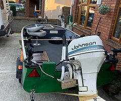 14foot aluminium fishing boat.