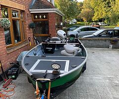 14foot aluminium fishing boat.