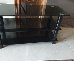 Large tv stand and medium sized