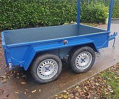 7 by 4 steel trailer