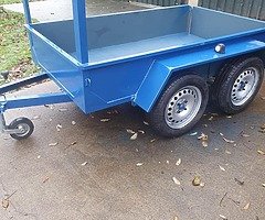 7 by 4 steel trailer