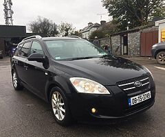 KIA CEED DIESEL 1,6 ( NEW TAX 01-22 LOW TAX : 74€   ( NCT NO ) SWAP YES
BLACK FREDAG    180.000km