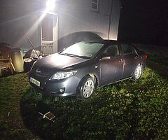 2008 TOYOTA COROLLA 1.4 D4D FOR EXPORT.