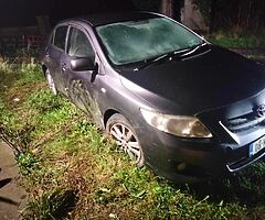 2008 TOYOTA COROLLA 1.4 D4D FOR EXPORT.