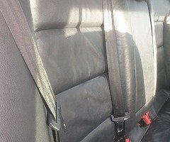 Leather seats