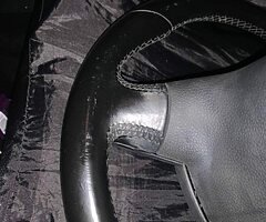 VW Highline Multifunctional steering wheel with airbag