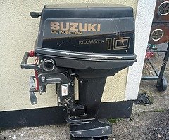 2-stroke outboard Suzuki-15